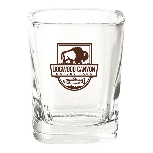 DOGWOOD CANYON SQUARE SHOT GLASS